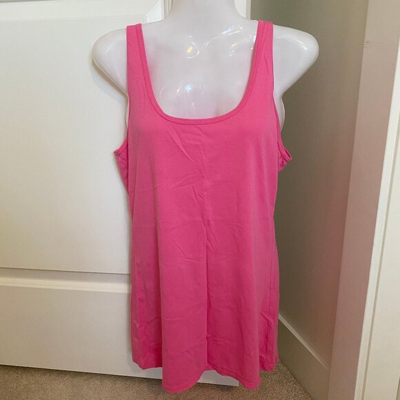 Lilly Pulitzer Barbie Pink Tank Top M - Picture 1 of 5